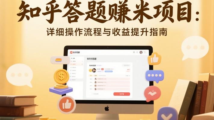 知乎答题赚米项目详细操作流程与收益提升指南