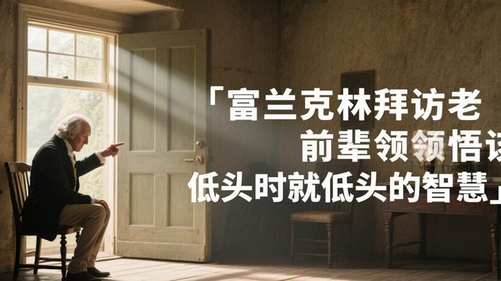 富兰克林拜访老前辈领悟该低头时就低头的智慧
