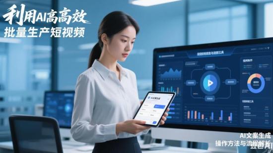 利用AI高效批量生产短视频的操作方法与流程解析