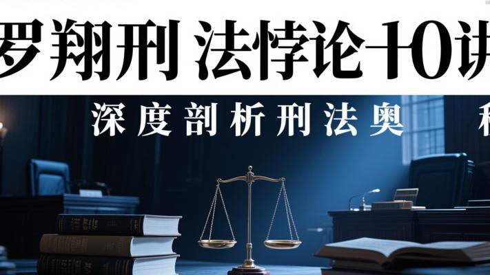 罗翔刑法悖论十讲：深度剖析刑法奥秘