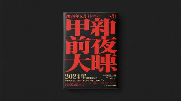 2024 年 6 月《甲申前夜大晦》书籍