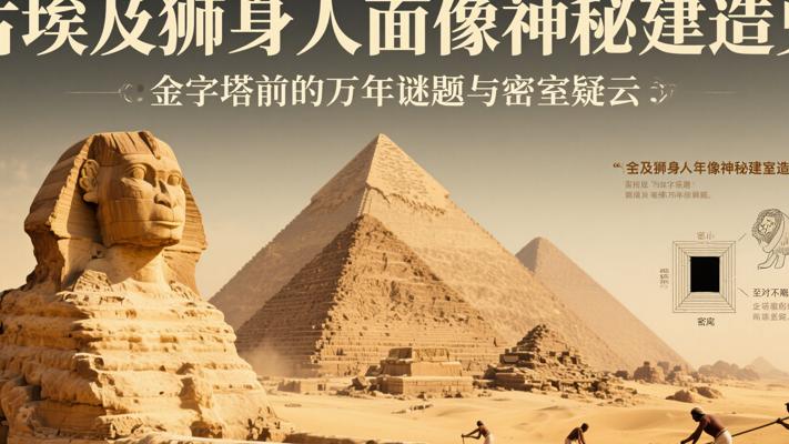 古埃及狮身人面像神秘建造史：金字塔前的万年谜题与密室疑云