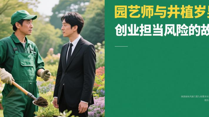 园艺师与井植岁男谈创业担当风险的故事