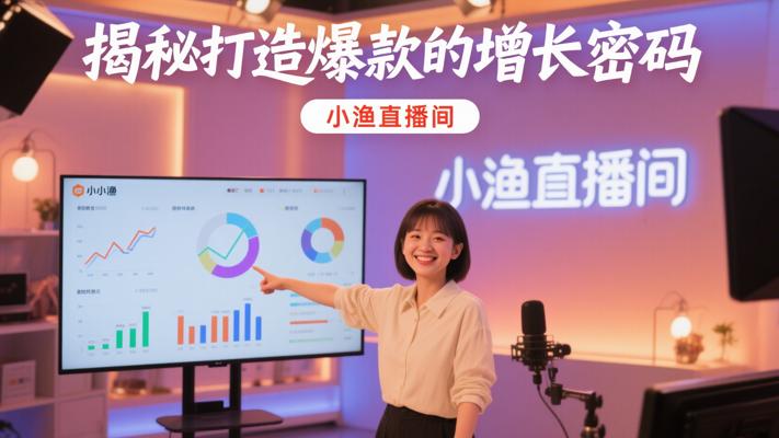 小渔直播间：揭秘打造爆款的增长密码