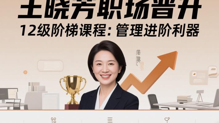 王晓芳职场晋升12级阶梯课程：管理进阶利器