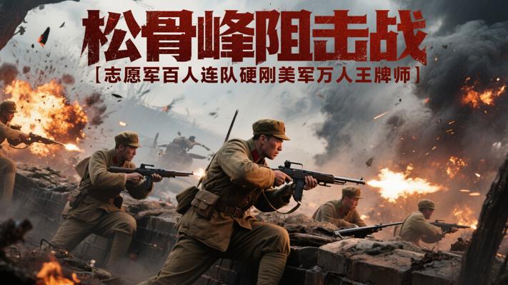松骨峰阻击战：志愿军百人连队硬刚美军万人王牌师