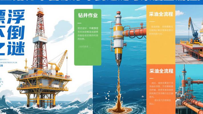 海上钻井平台漂浮不倒之谜与采油全流程揭秘