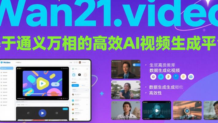 Wan21.video：基于通义万相的高效AI视频生成平台