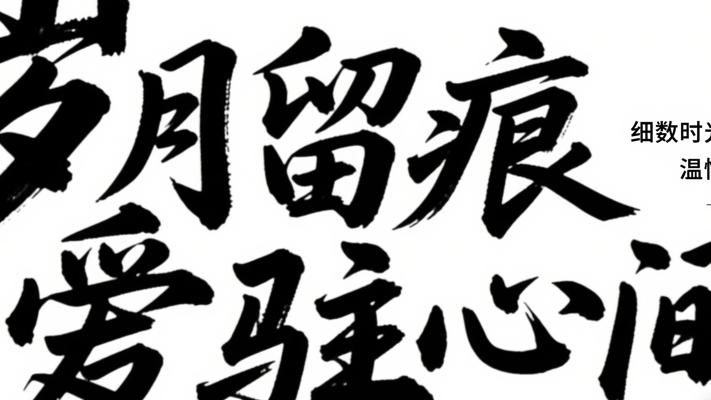 岁月留痕爱驻心间细数时光里的温情印记