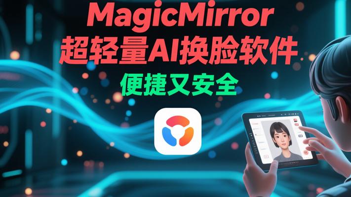 MagicMirror超轻量AI换脸软件便捷又安全