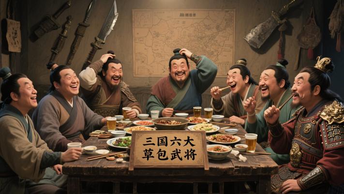 盘点三国六大草包武将的滑稽与荒诞事迹