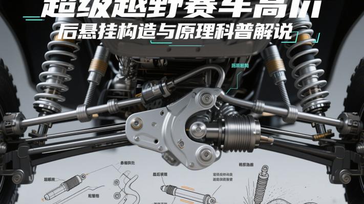超级越野赛车高价后悬挂构造与原理科普解说