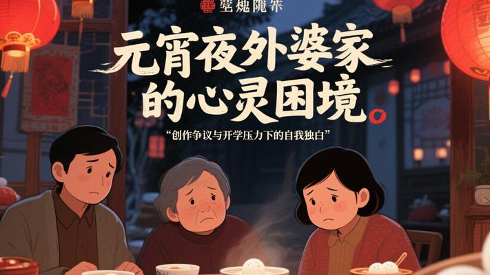 元宵夜外婆家的心灵困境：创作争议与开学压力下的自我独白