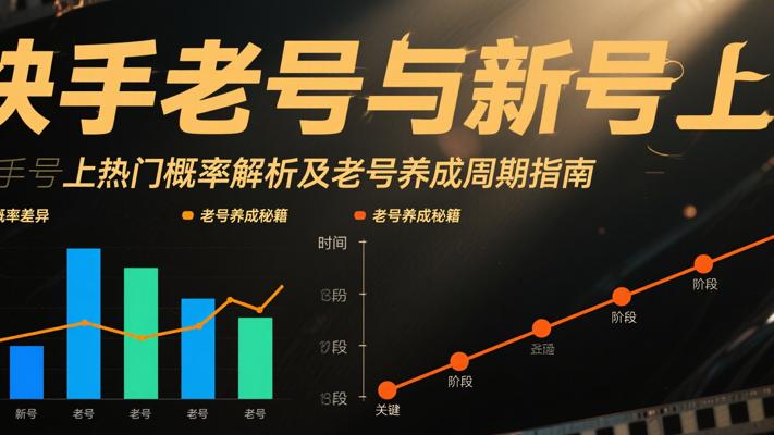 快手老号与新号上热门概率解析及老号养成周期指南