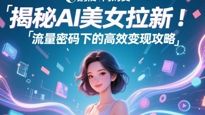 揭秘AI美女拉新：流量密码下的高效变现攻略