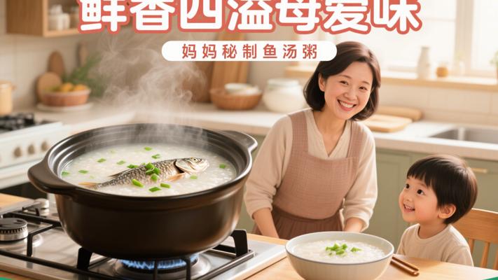 鲜香四溢的母爱味道之妈妈秘制鱼汤粥记