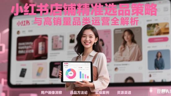 小红书店铺精准选品策略与高销量品类运营全解析