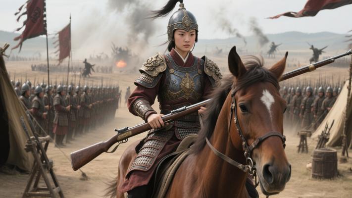 花木兰替父从军巾帼忠孝背后的传奇人生