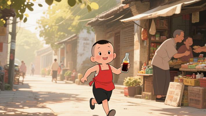 儿时买酱油故事里藏着的人生哲理