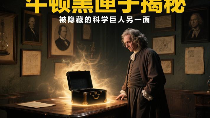 牛顿黑匣子揭秘被隐藏的科学巨人另一面
