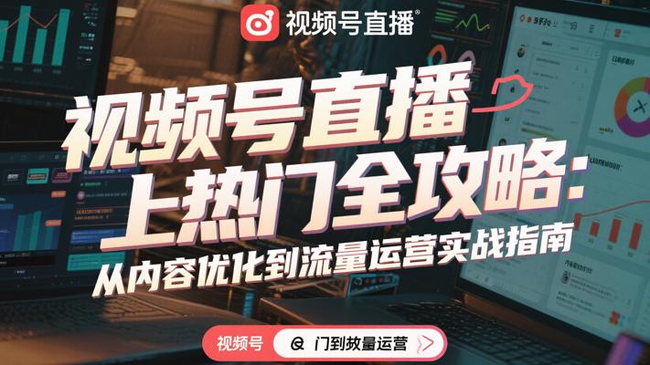 视频号直播上热门全攻略：从内容优化到流量运营实战指南