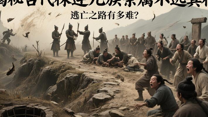 揭秘古代株连九族亲属不逃真相：逃亡之路有多难？