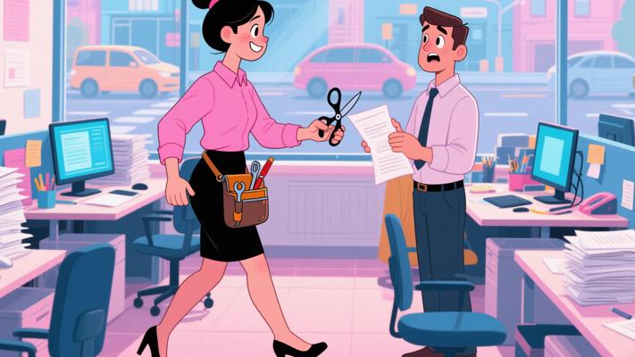 职场生存必修课：从备妥剪刀看主动补位的进阶智慧