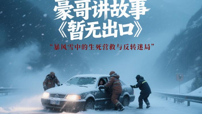 豪哥讲故事《暂无出口》：暴风雪中的生死营救与反转迷局