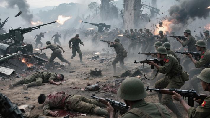 越军王牌师遭红二连断退路 7天伤亡过半被打残