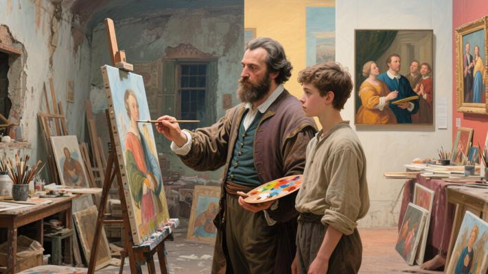 穆律罗与塞伯斯蒂跨越阶级的艺术传承故事