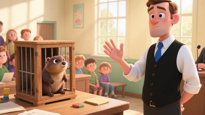 童年法庭：韦勃斯脱与土拨鼠的生命辩论传奇