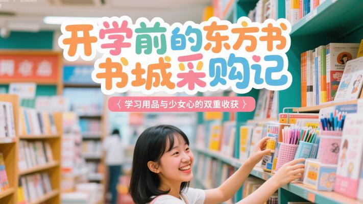 开学前的东方书城采购记：学习用品与少女心的双重收获