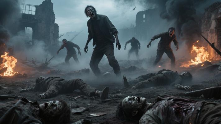 《鸡皮疙瘩之战场装死活人：欲望与冲动的黑色寓言》