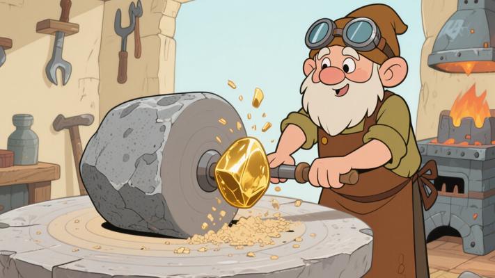 当自己是石子时别抱怨命运不公需打磨成金