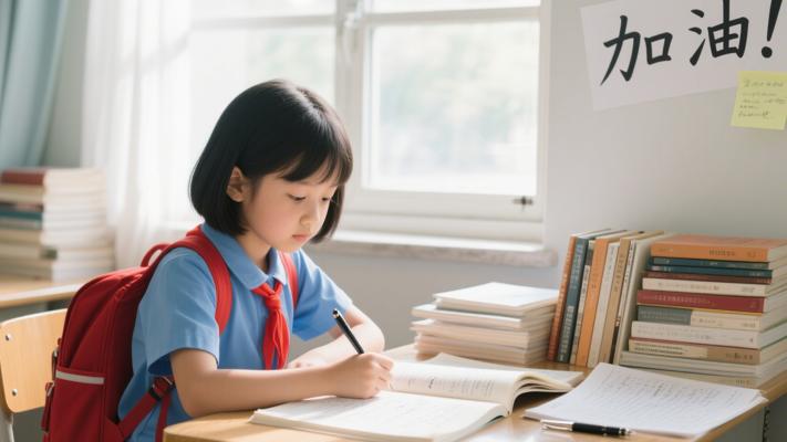 小学学霸的期中考试复习奋斗故事