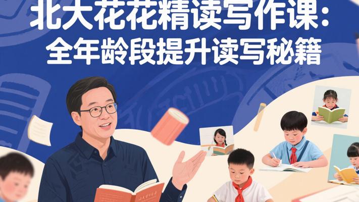 北大花花精读写作课：全年龄段提升读写秘籍