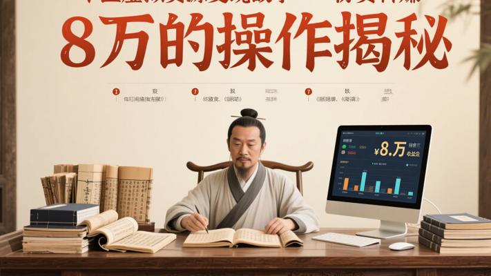 中医虚拟资源变现故事：一份资料赚8万的操作揭秘
