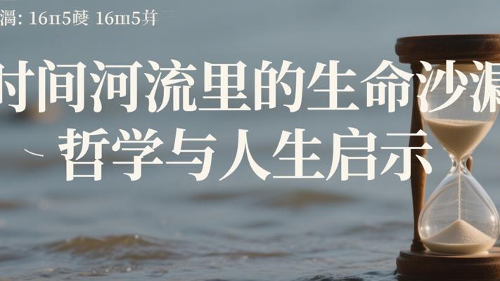 时间河流里的生命沙漏哲学与人生启示