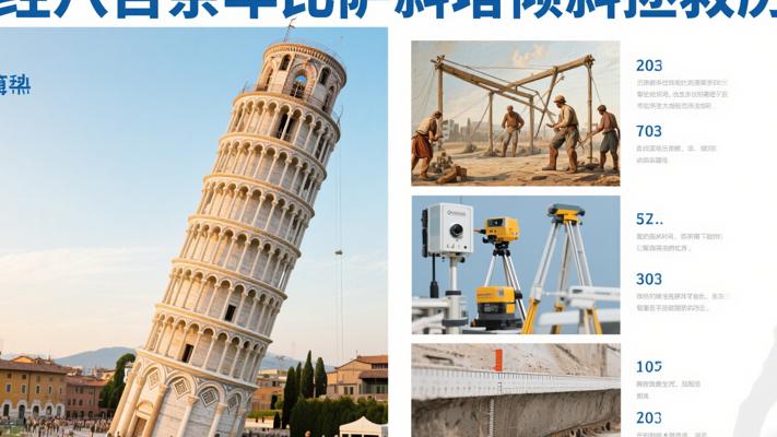 历经八百余年比萨斜塔倾斜拯救历程的故事
