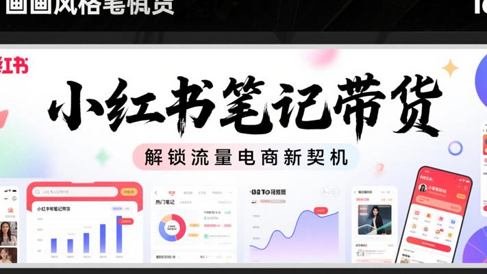 《小红书笔记带货》：解锁流量电商新契机