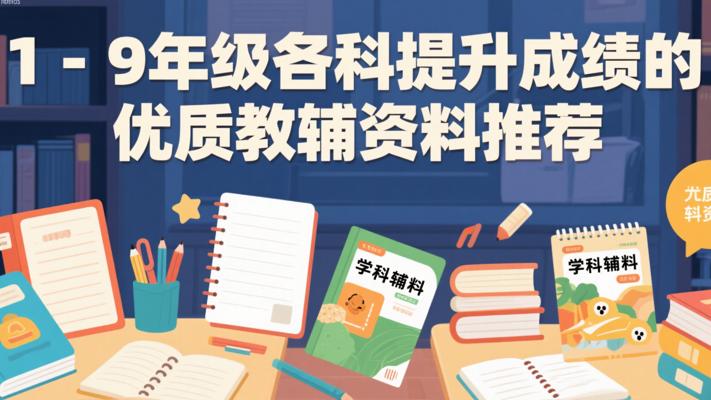 1-9年级各科提升成绩的优质教辅资料推荐