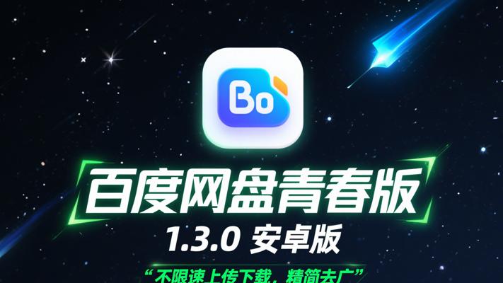 百度网盘青春版1.3.0安卓版不限速上传下载精简去广