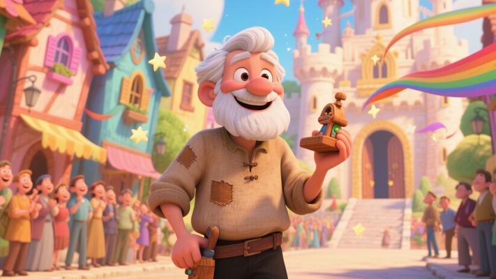 当掉国王剑的老木匠用智慧与乐观改变命运的故事