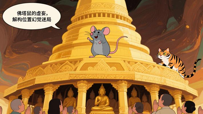 佛塔鼠的虚妄：解构位置幻觉下的认知迷局