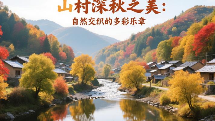 山村深秋之美：自然交织的多彩乐章