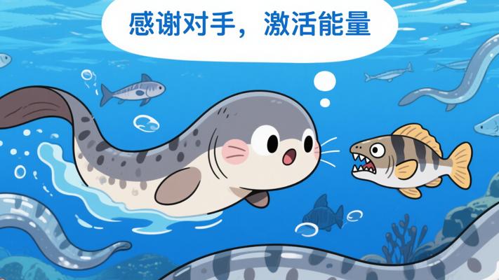 北海道鳗鱼生存启示：感谢对手激活生命能量
