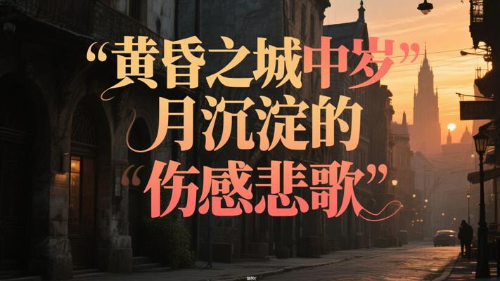 黄昏之城中岁月沉淀的伤感悲歌