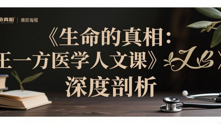《生命的真相：王一方医学人文课》深度剖析