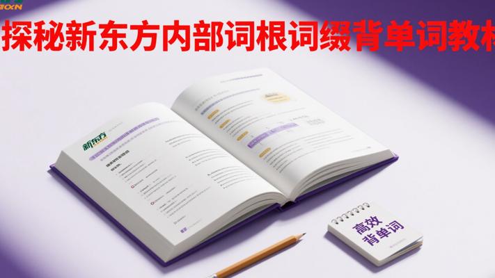 探秘新东方内部词根词缀背单词教材