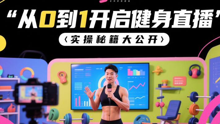 《从0到1开启健身直播：实操秘籍大公开》